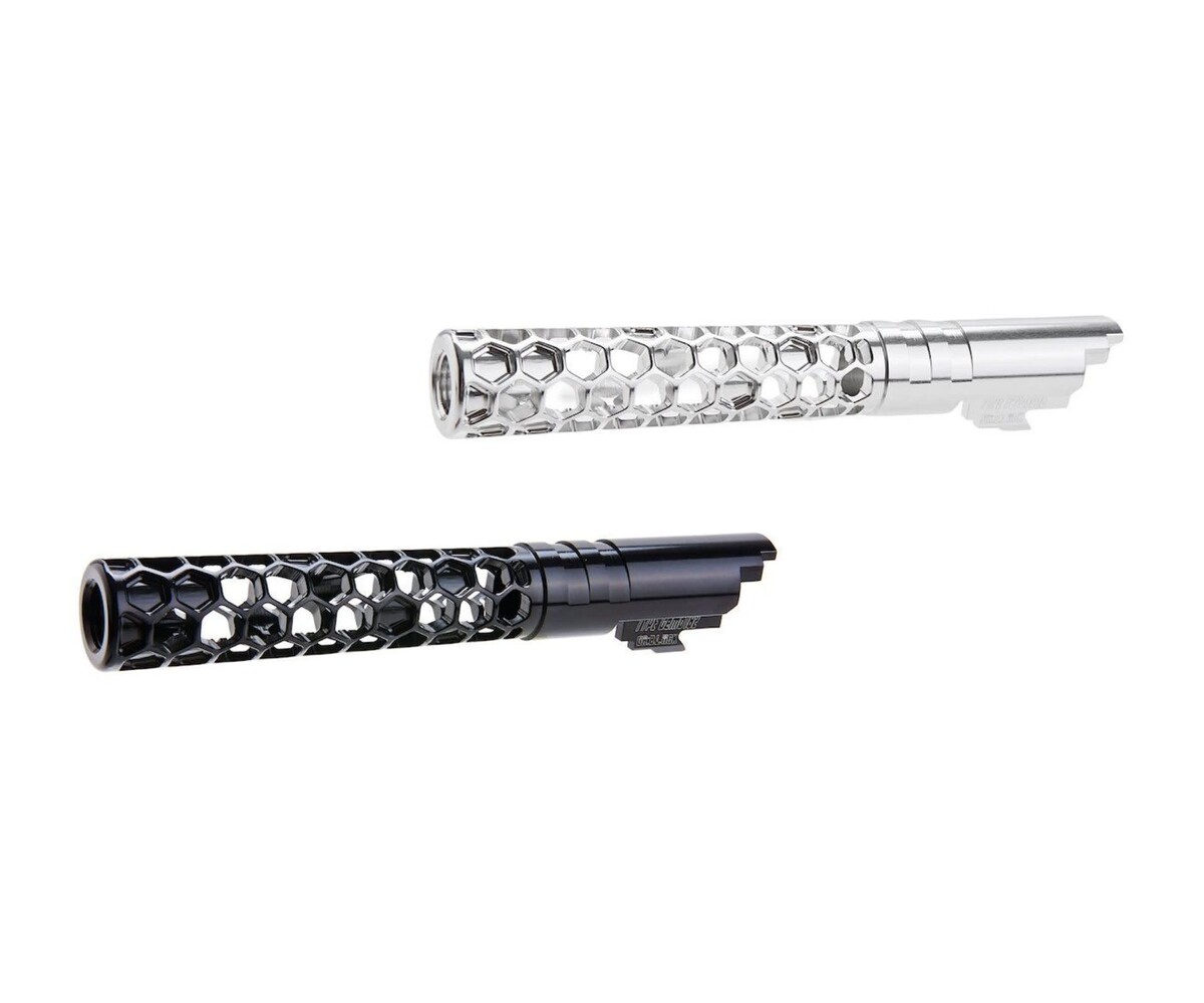 Dr Black 6063 Aluminum Outer Barrel for 5.1 Hi Capa, Type Dr Black 6063 Aluminum Outer Barrel for 5.1 Hi Capa, Type