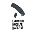 Arcturus Arcturus AK MOD1 30/130 rd windowed EMM magazine, black