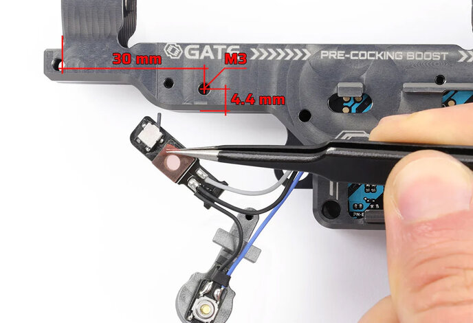 GATE TITAN II Magazine and Bolt-catch sensor with single connector