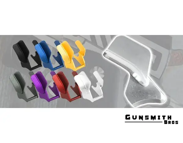 Gunsmith Bros Gunsmith Bros Aluminum Ambi Thumb Safeties for Hi Capa V1