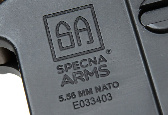 Specna Arms SA-P04-BLDC M4 AEG Rifle PRIME HAL ETU with Brushless Motor Black