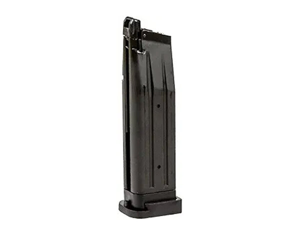 Lancer Tactical Knightshade HI CAPA 5.45 round Green Gas Magazine Black