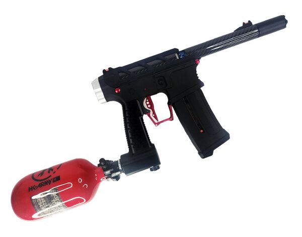 Airsoft Extreme AEX Custom RED BALLER HPA Rifle – GATE PULSAR S & TITAN II Bluetooth