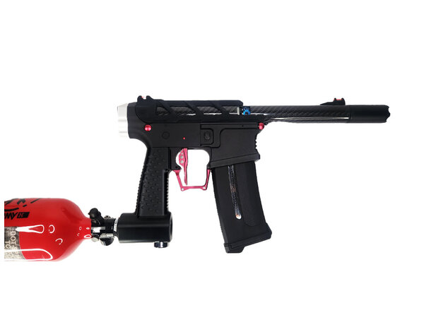 Airsoft Extreme AEX Custom RED BALLER HPA Rifle – GATE PULSAR S & TITAN II Bluetooth