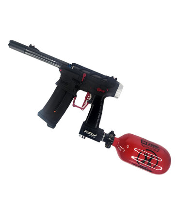 Airsoft Extreme AEX Custom RED BALLER HPA Rifle – GATE PULSAR S & TITAN II Bluetooth