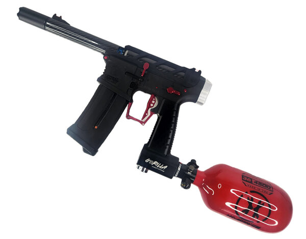 Airsoft Extreme AEX Custom RED BALLER HPA Rifle – GATE PULSAR S & TITAN II Bluetooth