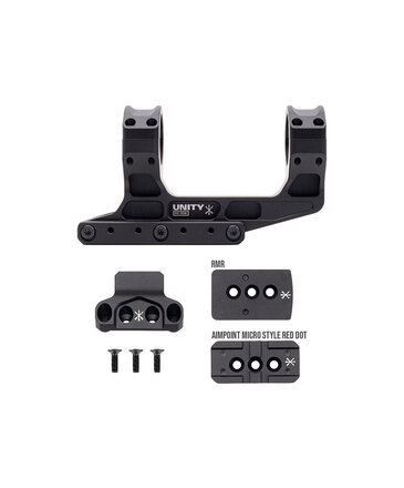 PTS PTS Unity Tactical FAST LPVO Optics Mount Set (RMR and Aimpoint RDS Offset Mounts Included)