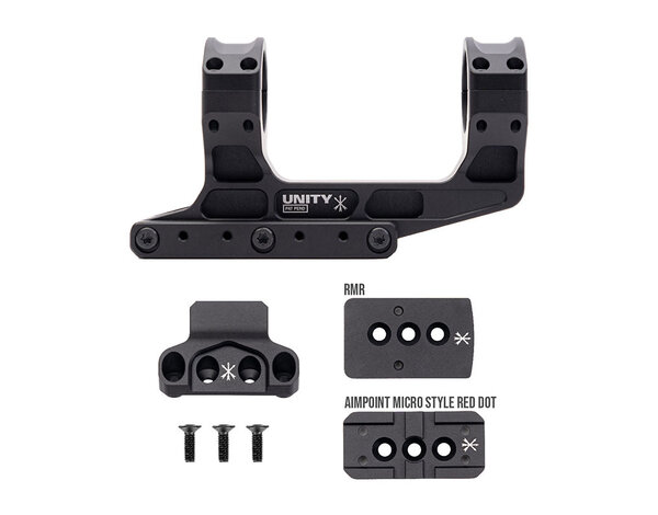 PTS PTS Unity Tactical FAST LPVO Optics Mount Set (RMR and Aimpoint RDS Offset Mounts Included)