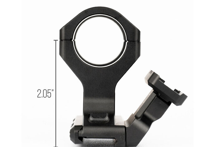 PTS Unity Tactical FAST LPVO Optics Mount Set (RMR and Aimpoint RDS Offset Mounts Included)