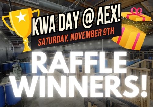 KWA DAY RAFFLE WINNERS! Claim Your Prize!