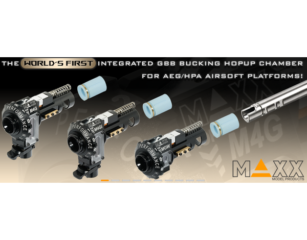 Maxx Model Maxx Model CNC Aluminum GBB Bucking Hop-Up Chamber for AEG / HPA Platforms