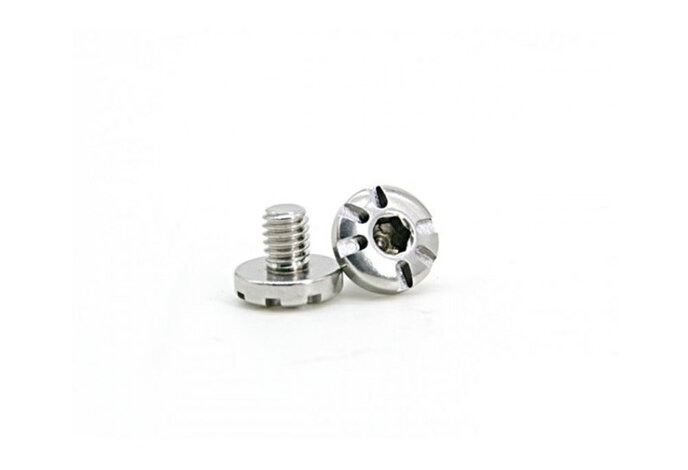 AIP CNC Stainless Steel Grip Screws for Tokyo Marui 5.1 / 4.3 Hi Capa