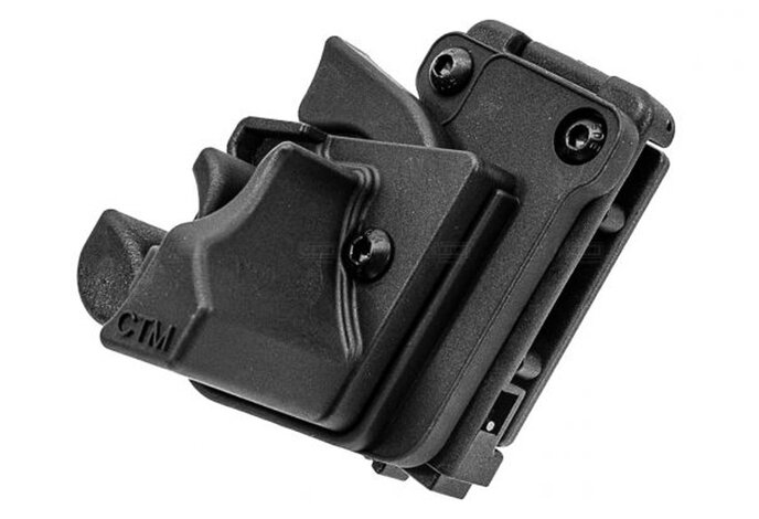 CTM TAC AAP-01 / AAP-01C Open Frame Holster, Left Hand, Black
