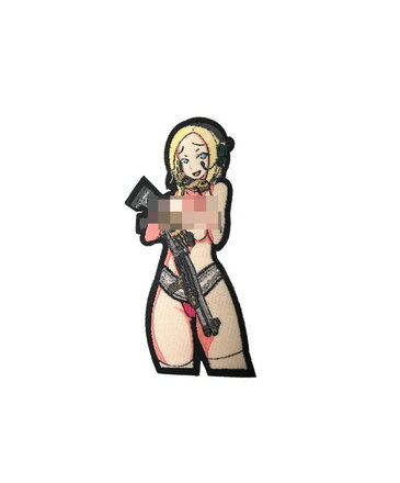 Weapons Grade Waifus Weapons Grade Waifus Die Cut Morale Patch