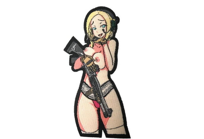 Weapons Grade Waifus Die Cut Morale Patch