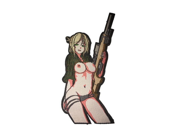 Weapons Grade Waifus Weapons Grade Waifus Die Cut Morale Patch