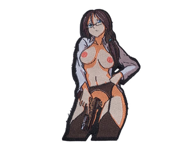 Weapons Grade Waifus Weapons Grade Waifus Die Cut Morale Patch