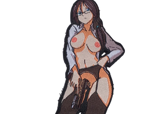 Weapons Grade Waifus Die Cut Morale Patch