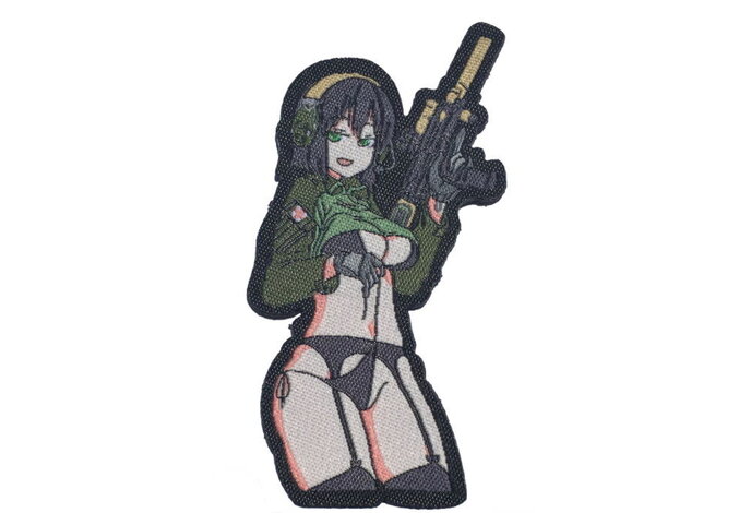 Weapons Grade Waifus Die Cut Morale Patch