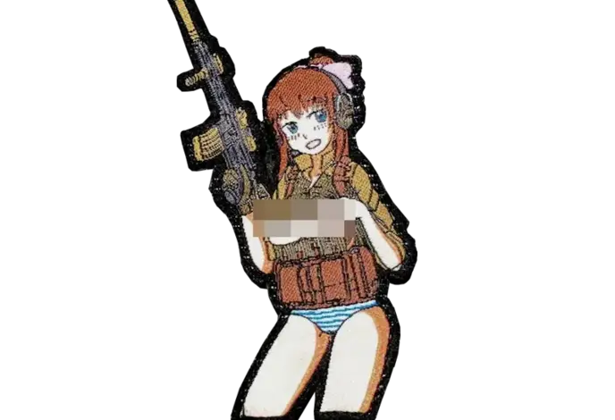 Weapons Grade Waifus Die Cut Morale Patch