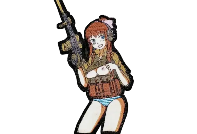 Weapons Grade Waifus Die Cut Morale Patch