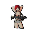 Weapons Grade Waifus Weapons Grade Waifus Die Cut Morale Patch