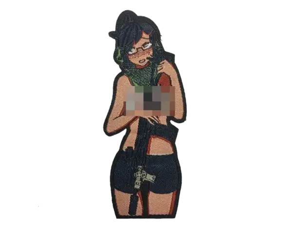 Weapons Grade Waifus Weapons Grade Waifus Die Cut Morale Patch
