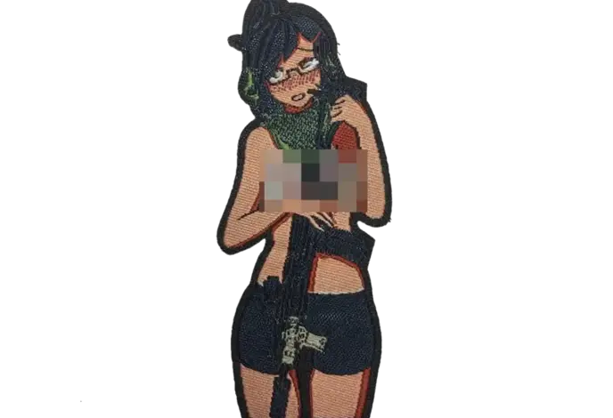 Weapons Grade Waifus Die Cut Morale Patch