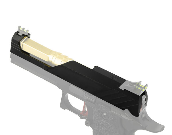Airsoft Masterpiece EDGE Custom MEGA Slide Kit with Compensator for Hi Capa 4.3