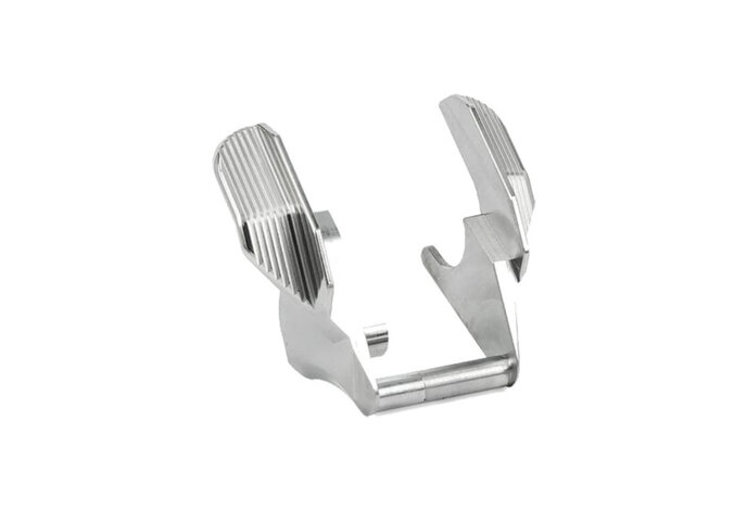 EDGE Custom ALBATROSS Stainless Steel Ambi Thumb Safeties for Tokyo Marui Hi Capa