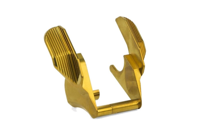 EDGE Custom ALBATROSS Stainless Steel Ambi Thumb Safeties for Tokyo Marui Hi Capa