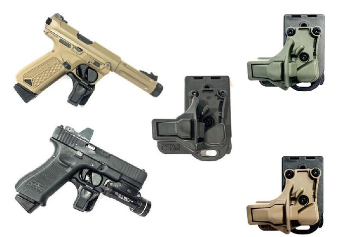 CTM TAC GA Speed Holster for Glock Series / AAP-01