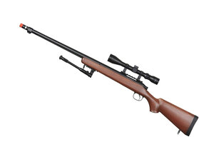 Well Well MB03 w./scope and bipod, faux wood