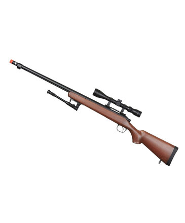Well Well MB03 w./scope and bipod, faux wood