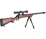 Well Well MB03 w./scope and bipod, faux wood