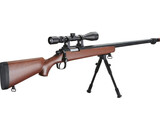 Well MB03 w./scope and bipod, faux wood