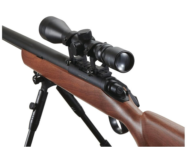 Well Well MB03 w./scope and bipod, faux wood