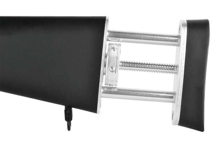 Wellfire M24 spring sniper rifle w/scope and bipod, black