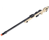 Wellfire M40A3 spring sniper rifle w/scope and bipod, tan