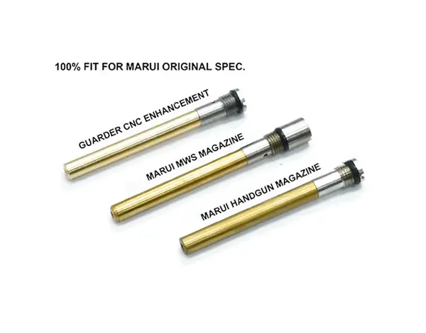 Guarder Guarder Stainless Gas Inlet Fill Valve for Tokyo Marui GBB Magazine (2 Pcs)