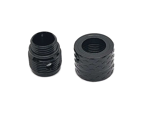 Dr Black Dr Black 14mm-/11mm+ aluminum thread adapter, Type B