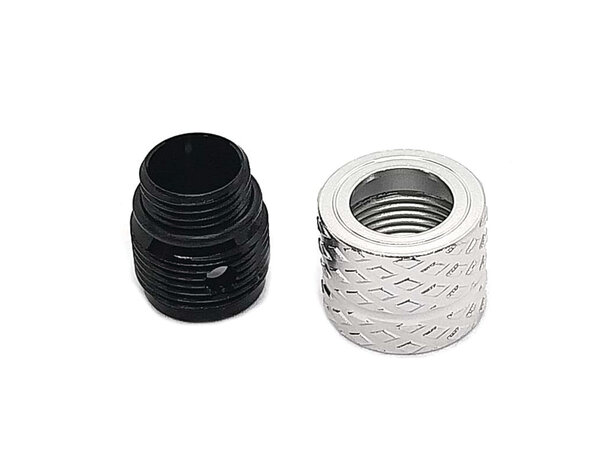 Dr Black Dr Black 14mm-/11mm+ aluminum thread adapter, Type B