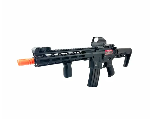Airsoft Extreme AEX Custom AV4 Compact – HPA Rifle w/ GATE PULSAR S & TITAN II Bluetooth