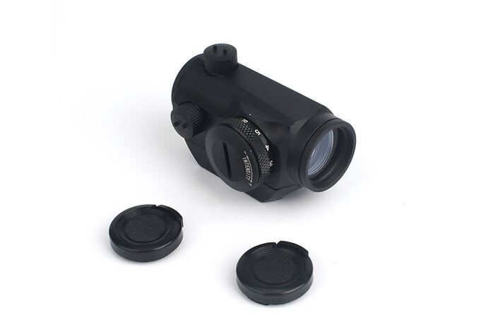 APT1 red/green dot sight, QD and low mount included, black