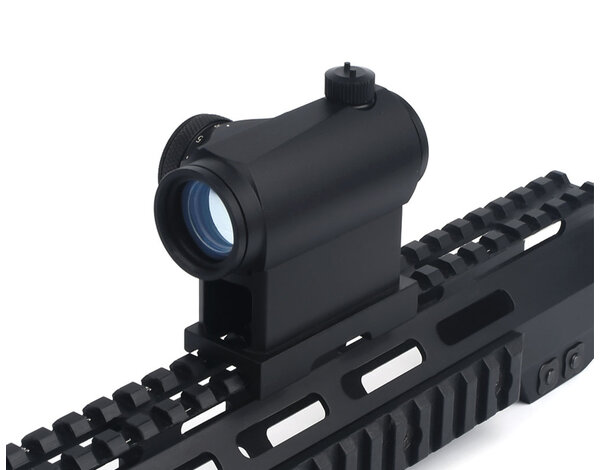 Airsoft Extreme APT1 red/green dot sight, QD and low mount included, black