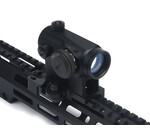Airsoft Extreme APT1 red/green dot sight, QD and low mount included, black