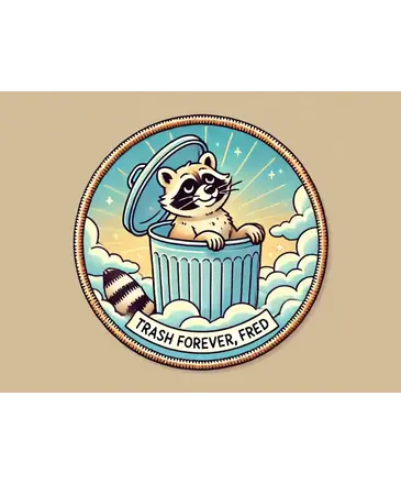Tactical Outfitters Tactical Outfitters Trash Forever, Fred Morale Patch
