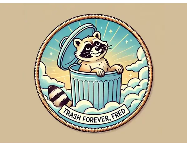 Tactical Outfitters Tactical Outfitters Trash Forever, Fred Morale Patch