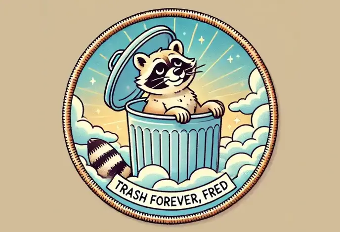Tactical Outfitters Trash Forever, Fred Morale Patch