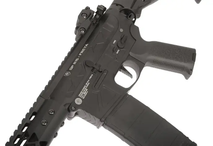Delta Armory AR15 FREYA Skeletonized 13" Alpha EAGLE Black